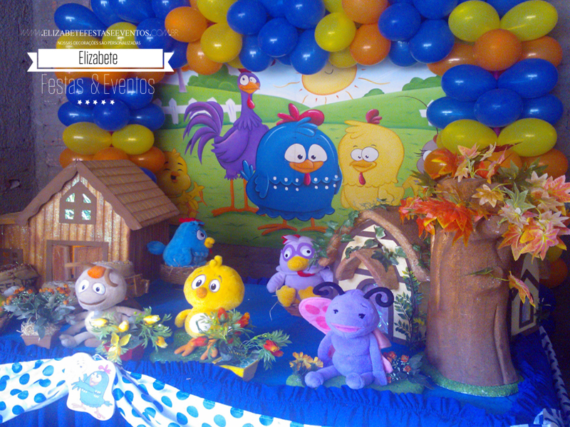 Decoracao infantil tema galinha pintadinha02